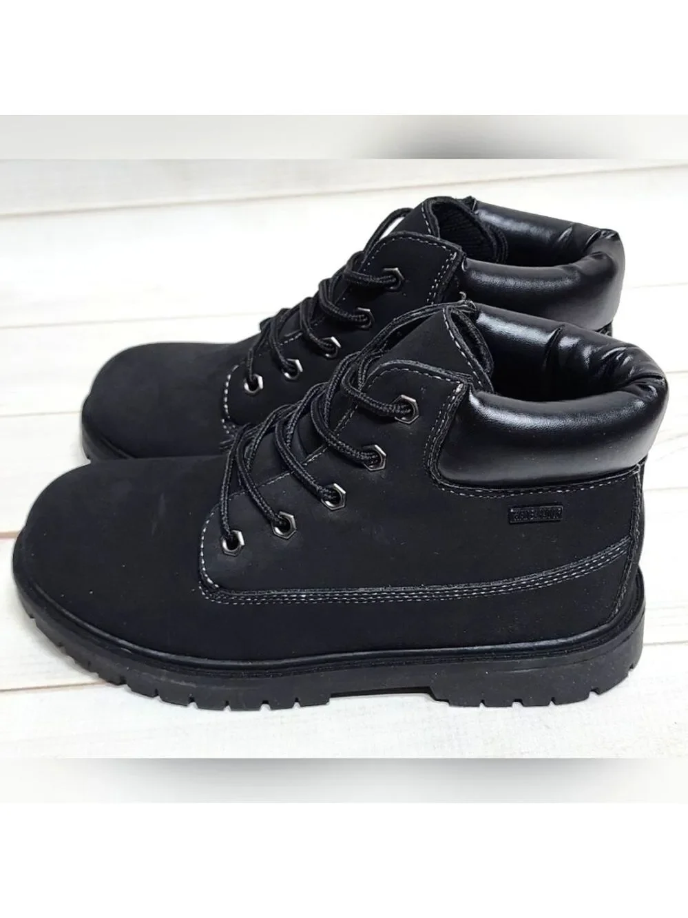 Outbound Trading Co Black Waterproof Boot - New In Box